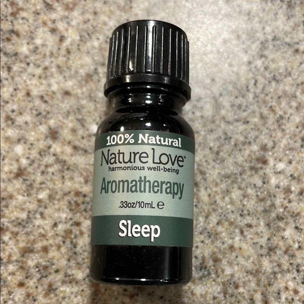NWOT Sleep aromatherapy oil by Nature Love. NEW, Unopened. lavender, Ylang yang.